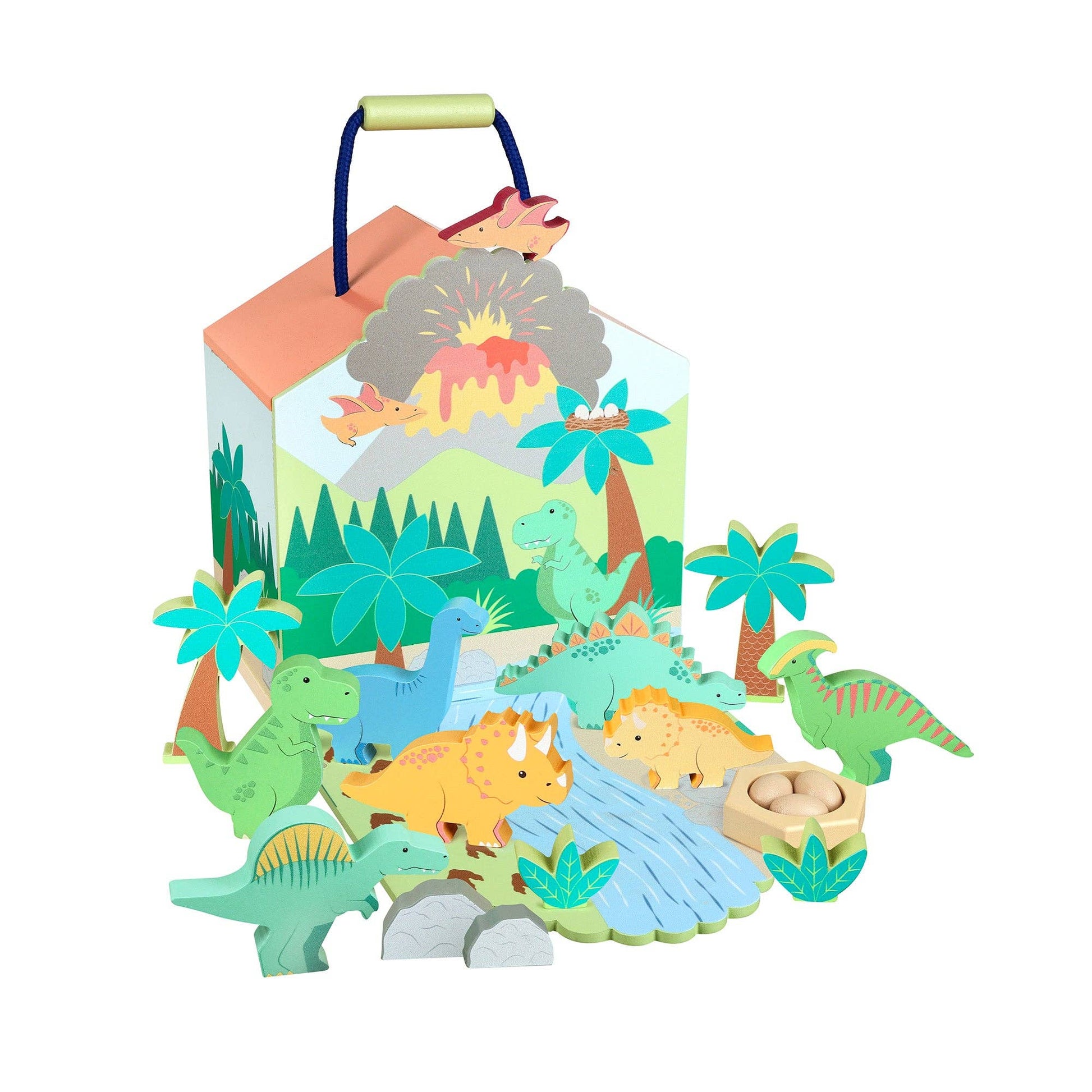 NEW Dinosaur Play Set - Rose and Friends
