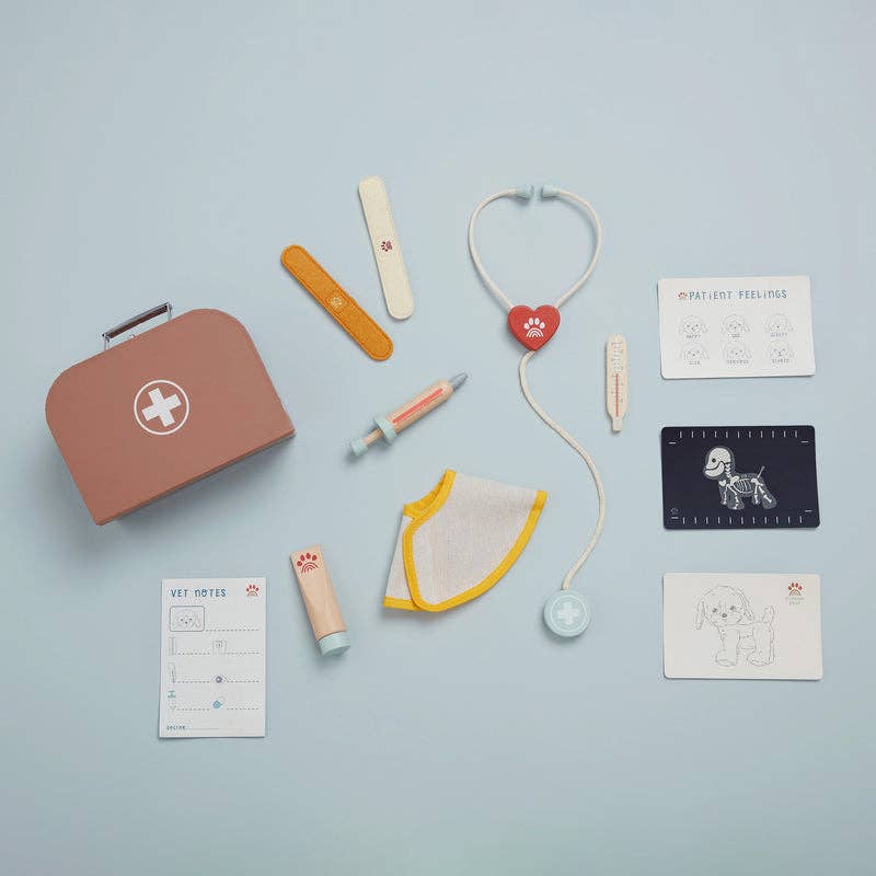 OLLI ELLA DINKUM DOGS - VET SET - CLAY