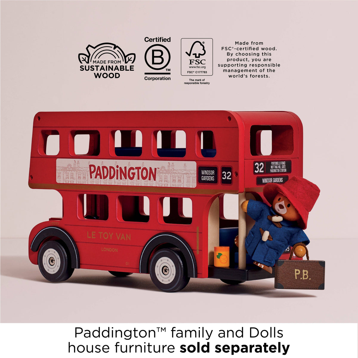 Paddington™ London Bus - Rose and Friends