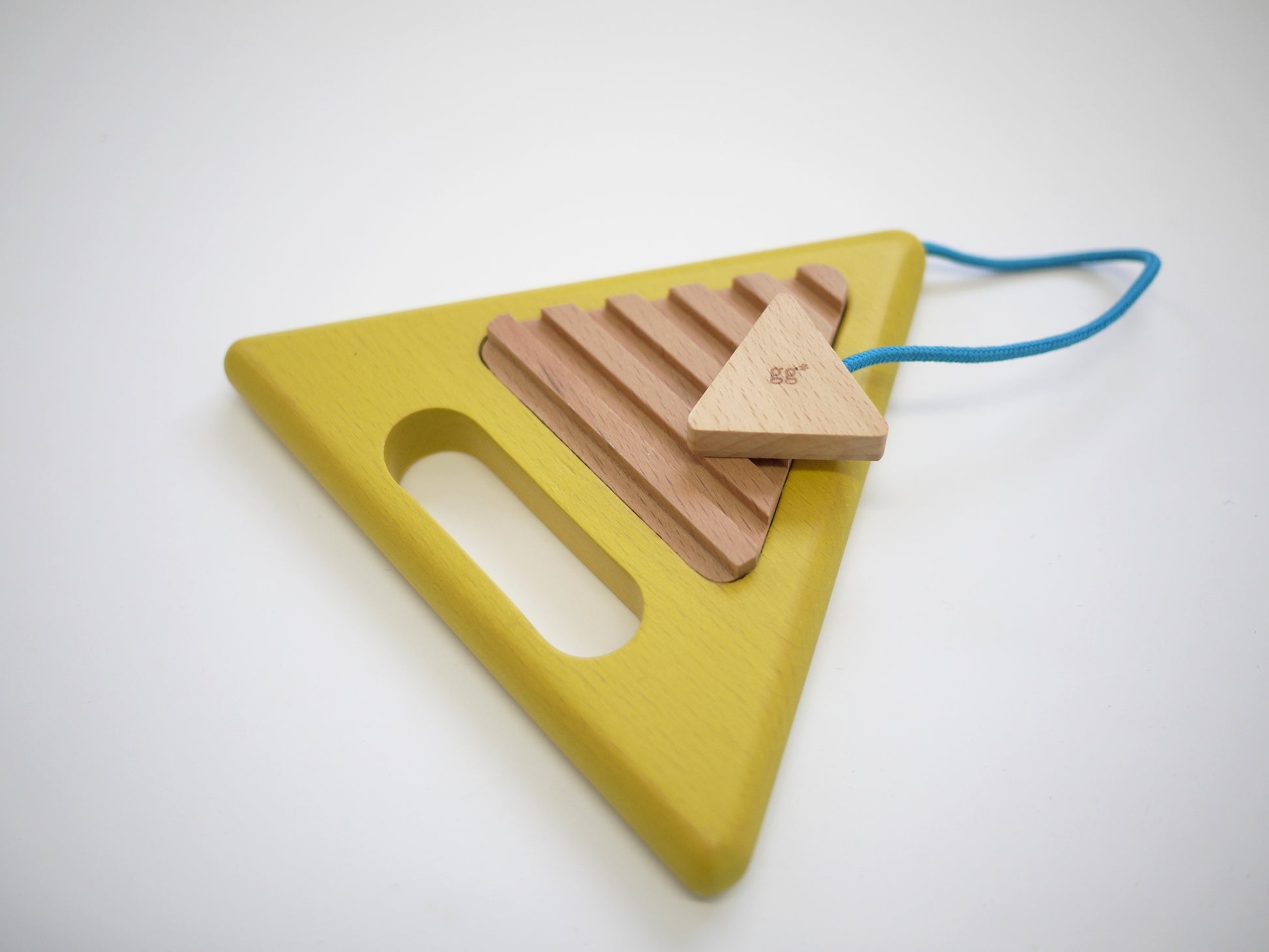 Kiko & gg Wooden Toy - Gakki Trio Of Musical Instruments - Rose and Friends