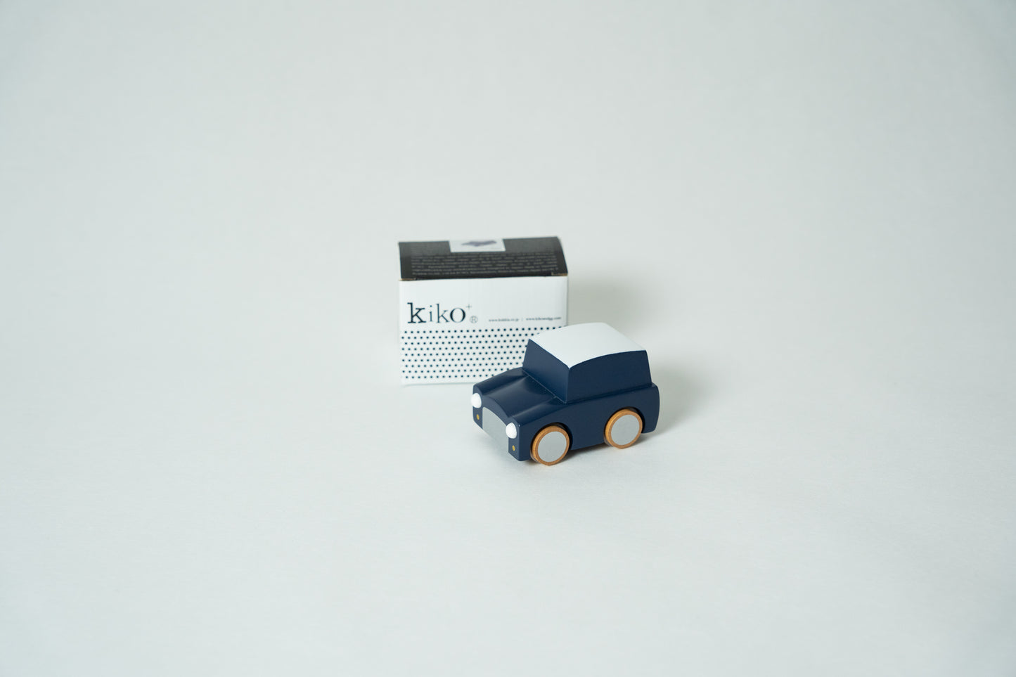 Kiko & gg Wooden Toy - Kuruma Car (Navy) - Rose and Friends