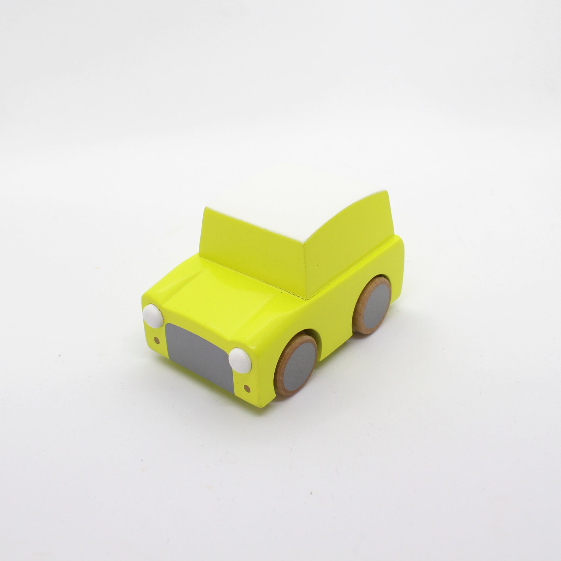 Kiko & gg Wooden Toy - Kuruma Car (Yellow) - Rose and Friends