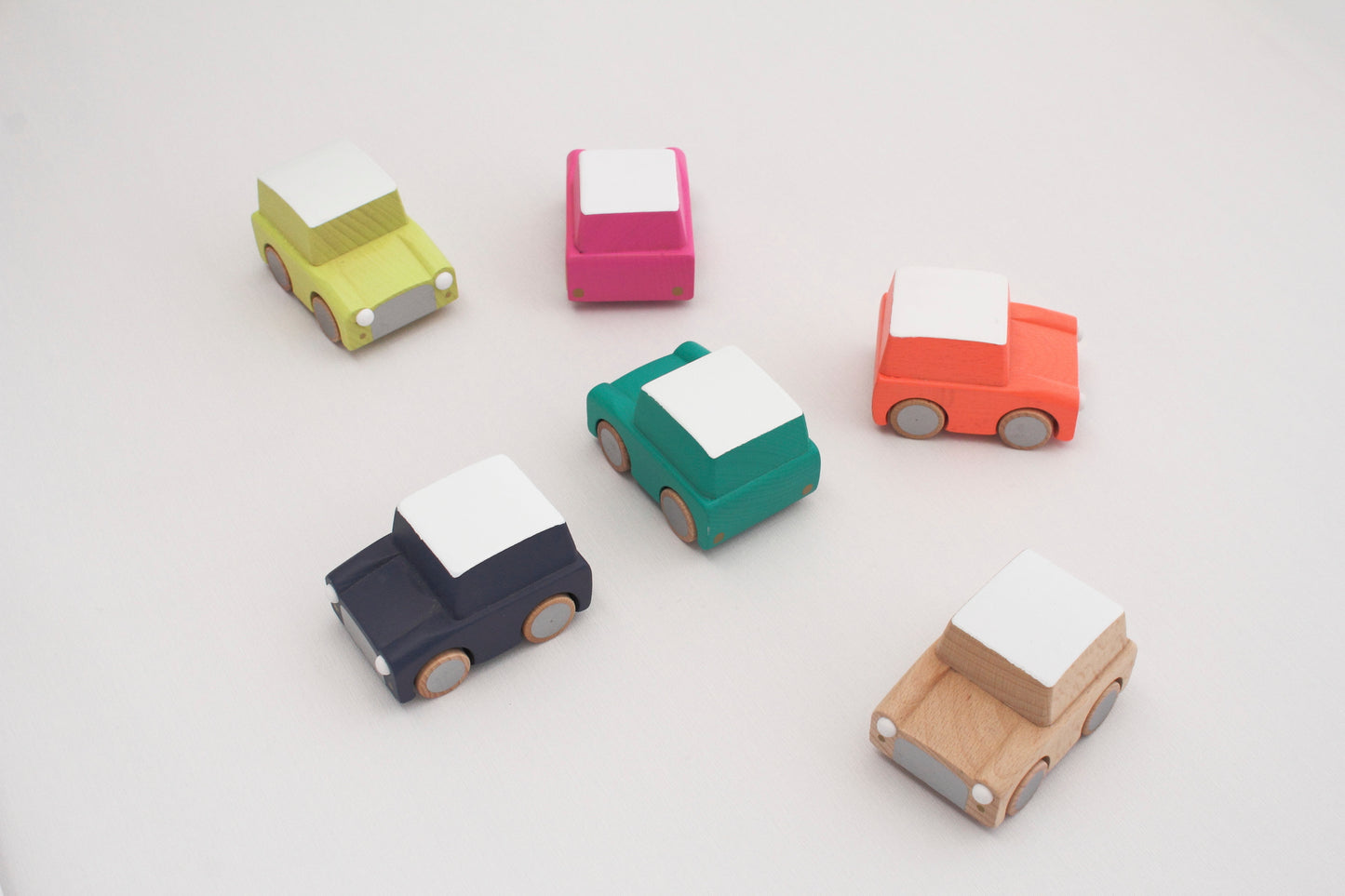 Kiko & gg Wooden Toy - Kuruma Car (Yellow) - Rose and Friends