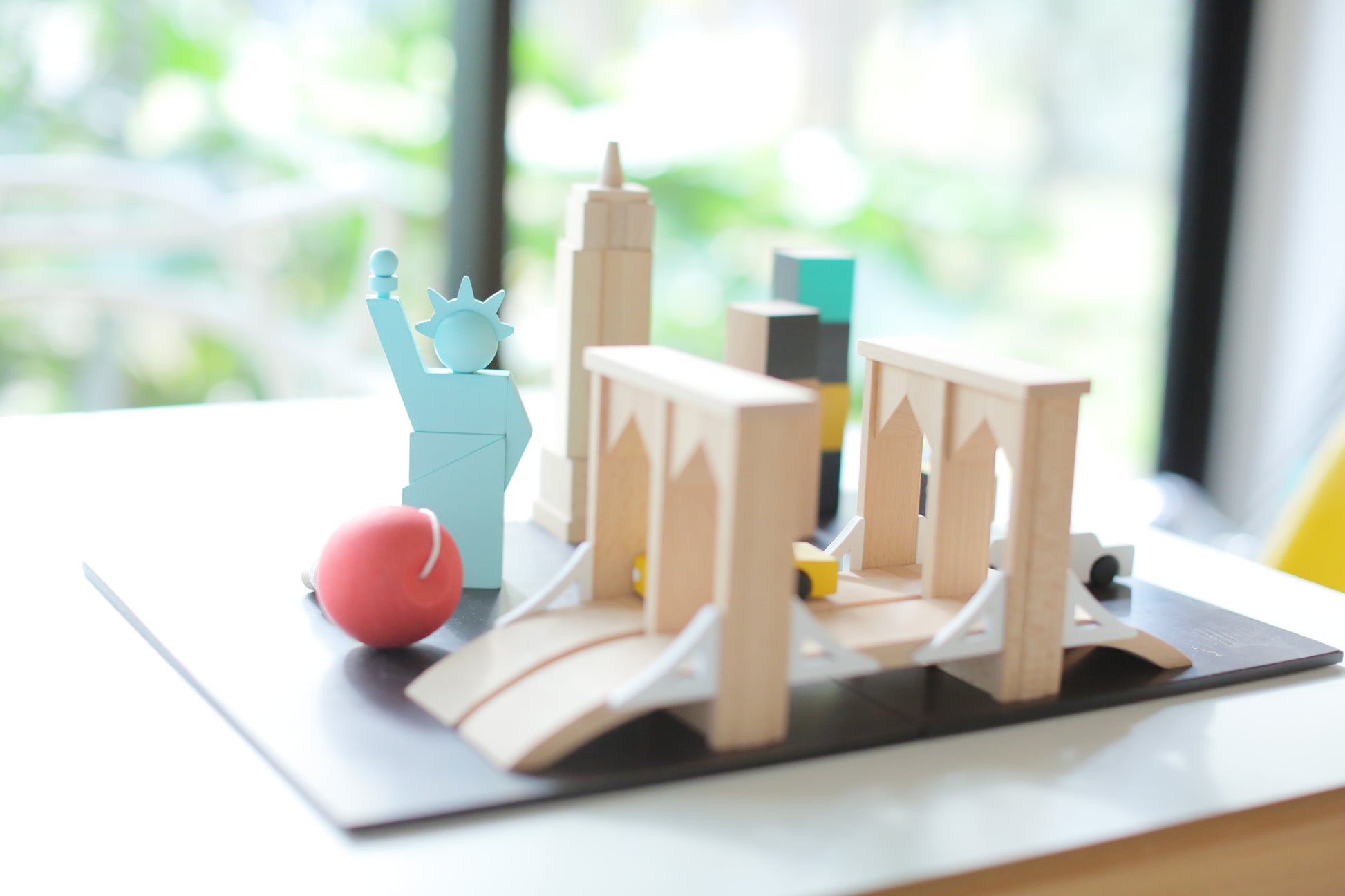 Kiko & gg Wooden Toy Set - Machi NY - Rose and Friends