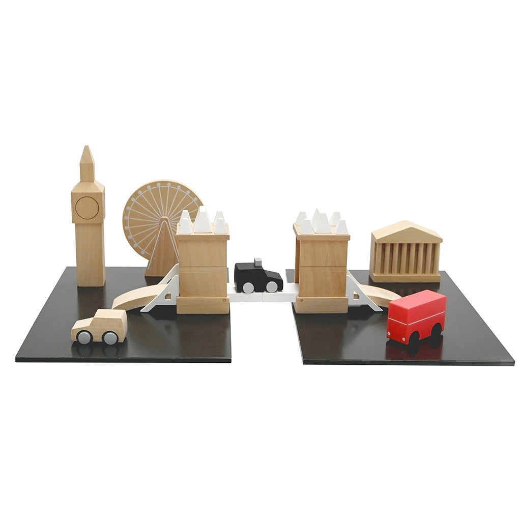 Kiko & gg Wooden Toy Set - Machi London - Rose and Friends