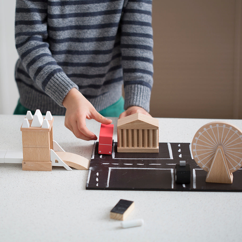 Kiko & gg Wooden Toy Set - Machi London - Rose and Friends