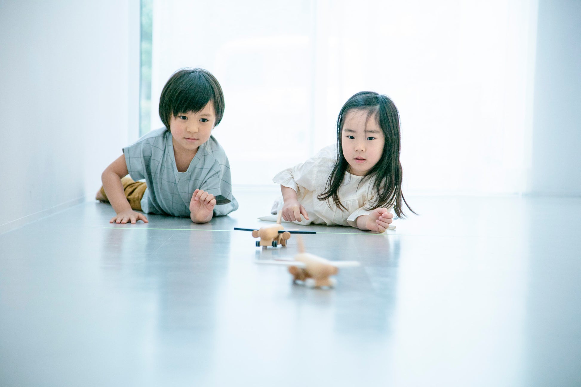 Kiko & gg Wooden Toy - Hikoki Jet Plane (White) - Rose and Friends