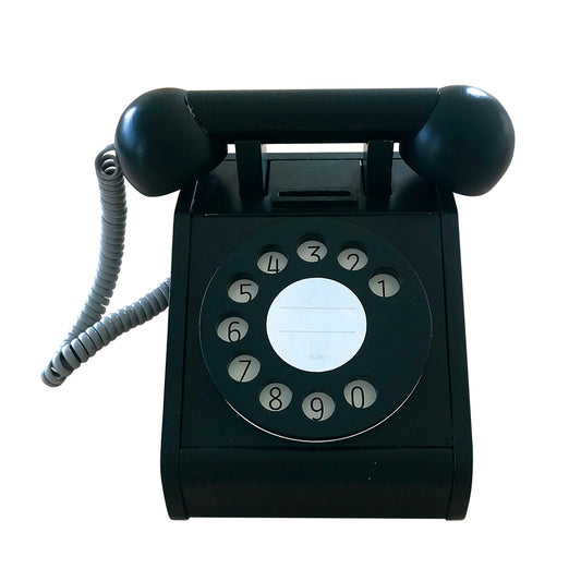 Kiko & gg Wooden Toy - Telephone (Black) - Rose and Friends