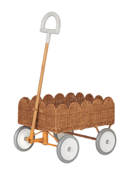 Petal Wonder Wagon - Natural - Rose and Friends