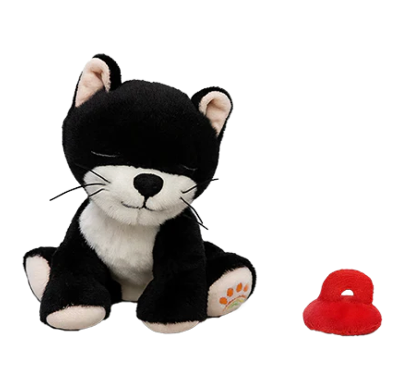 Binky Kitten Kit - Black & White - Rose and Friends