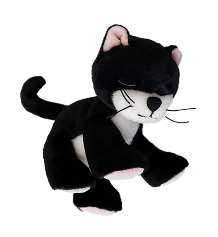 Binky Kitten Kit - Black & White - Rose and Friends