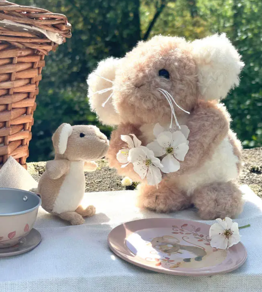 Egmont Toys Camelia The Mouse Soft Toy - Small - Rose and Friends