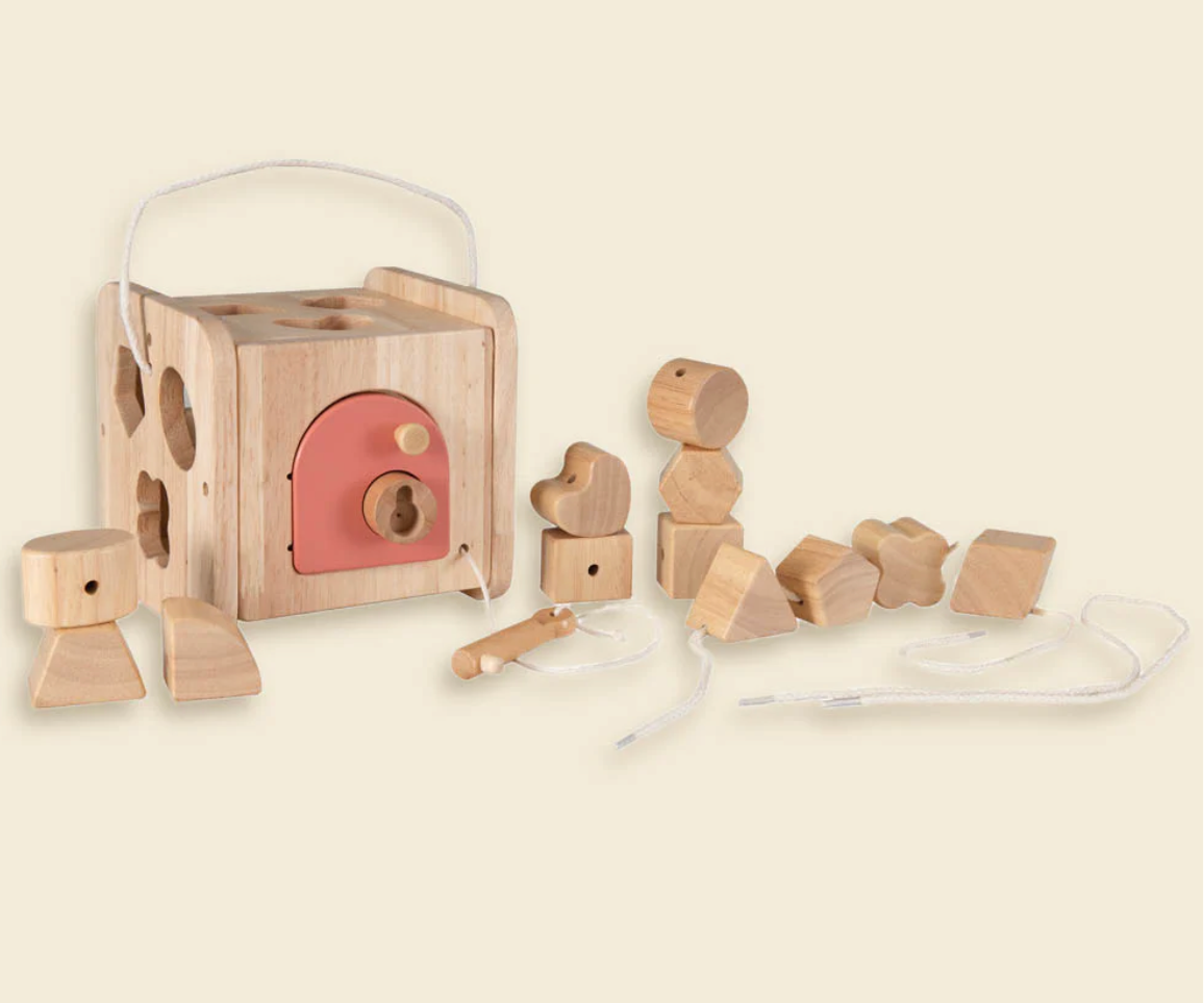 Egmont Toys Stacking House and Lace-up Game