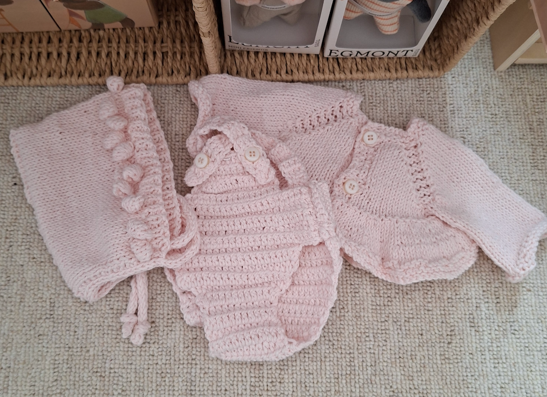Hand Kitted Doll Set - Dinkum Dolls
