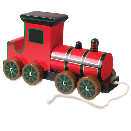 Steam Train Wooden Pull Along - Rose and Friends