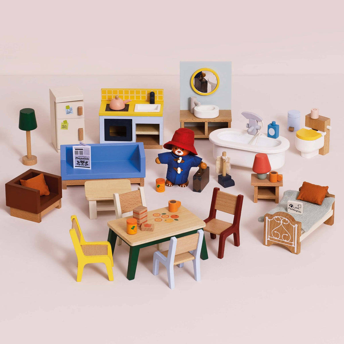 Paddington™ Dolls House Furniture - Rose and Friends