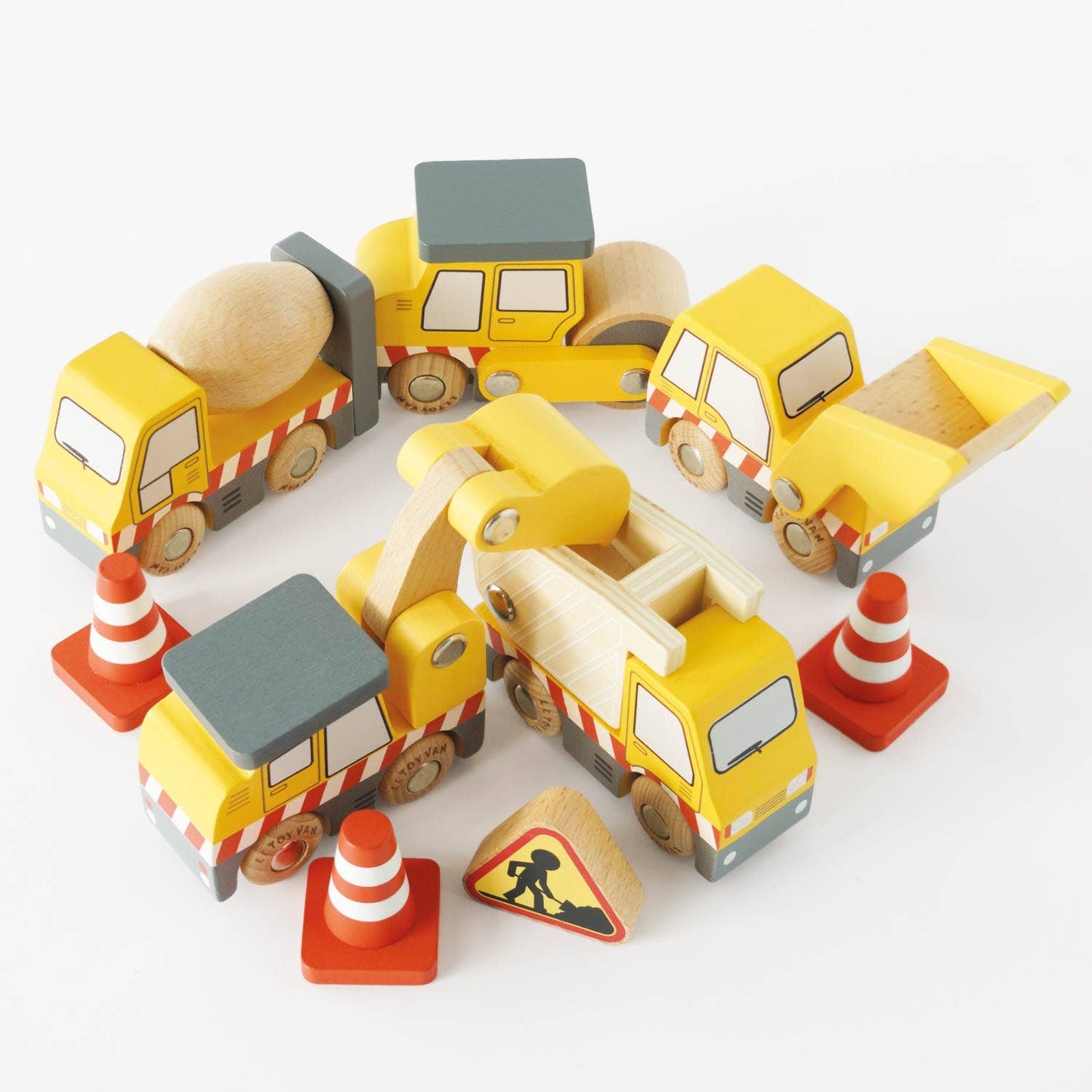 Construction Toy Cars, Trucks & Diggers - Rose and Friends