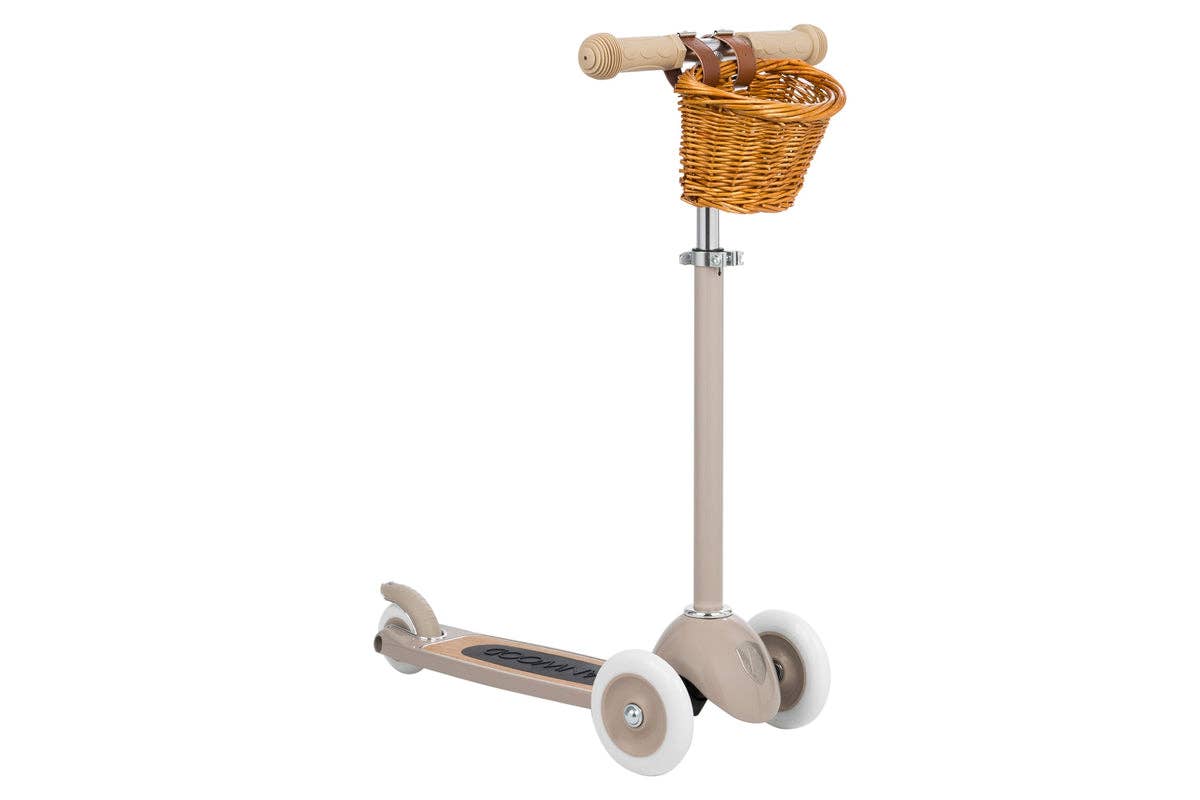 BANWOOD 3-WHEEL SCOOTER VINTAGE - BEIGE - Rose and Friends