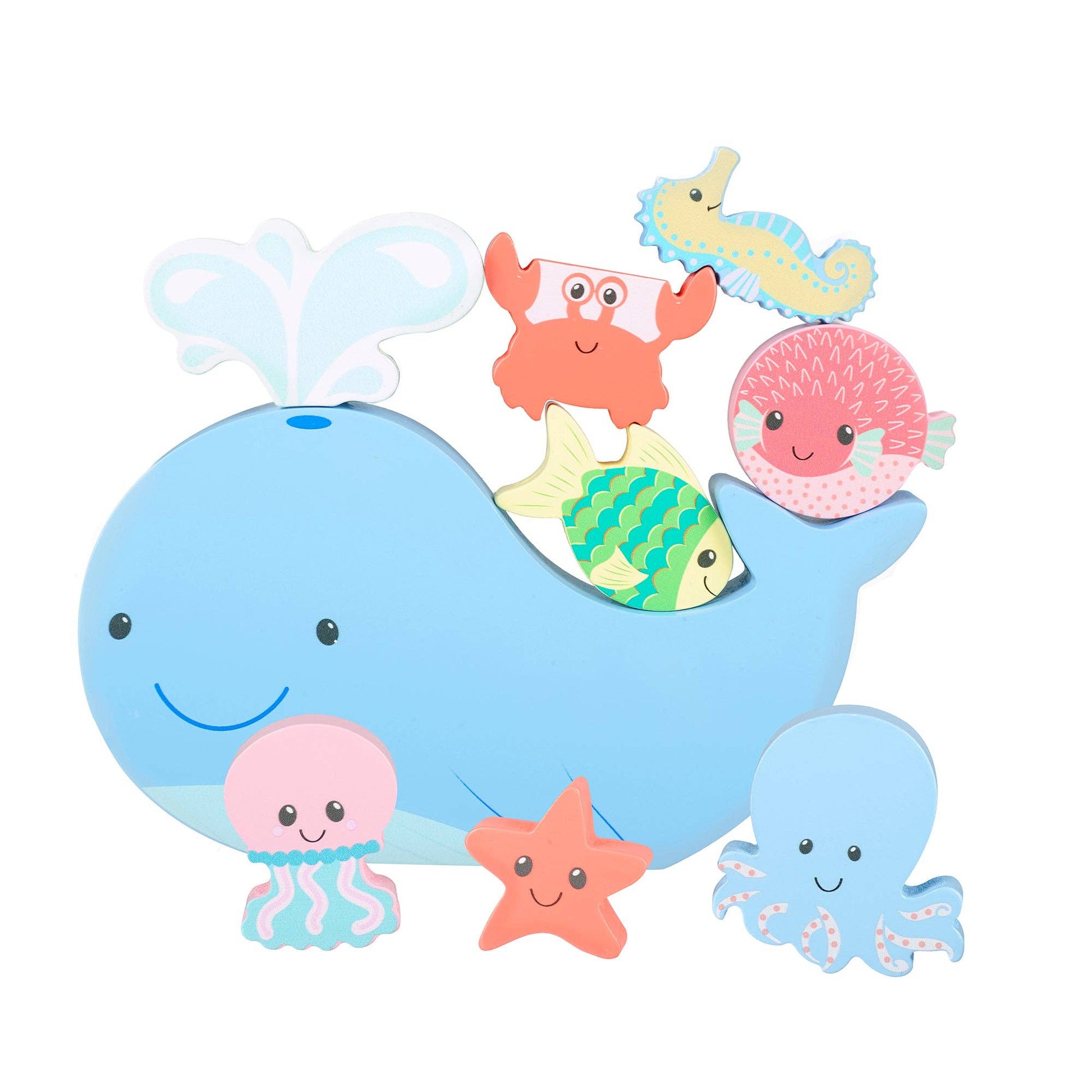 Sea Life Wooden Balancing Game - Rose and Friends