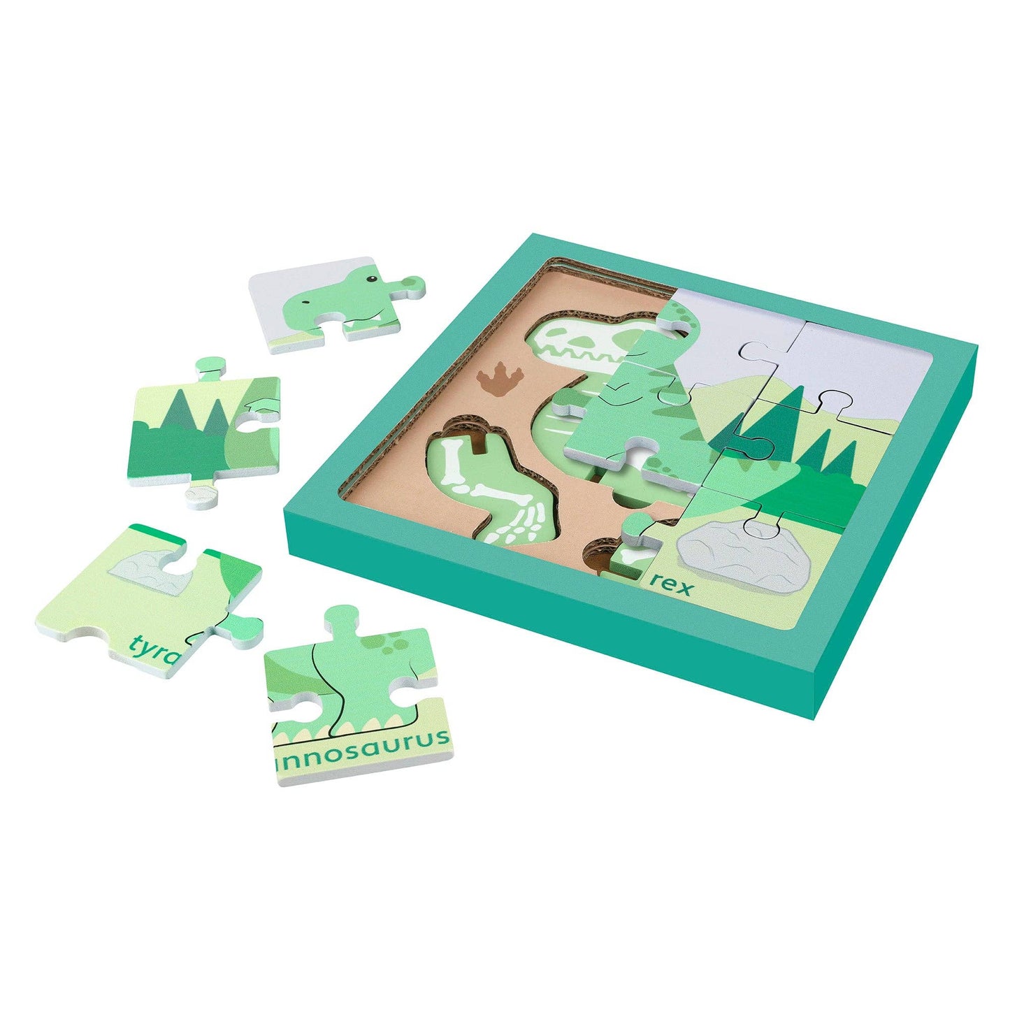 T-Rex Dig - 3D Model & Puzzle