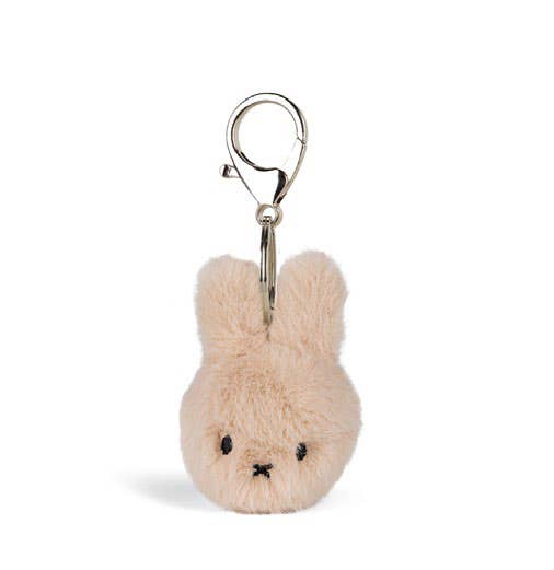 Bon Ton Toys Miffy Fuzzy ECO Keychain Beige - 8 cm - Rose and Friends