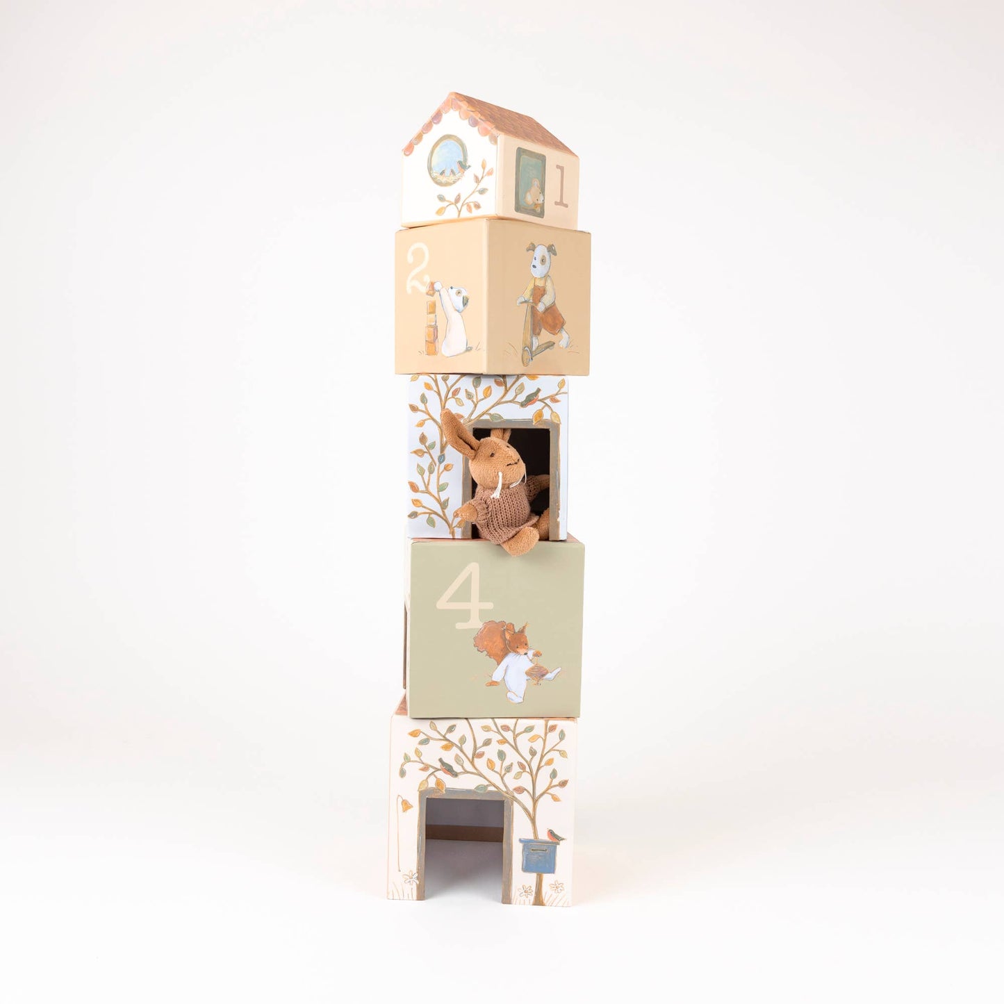 Egmont Toys Cube House - Lenny The Rabbit - Rose and Friends