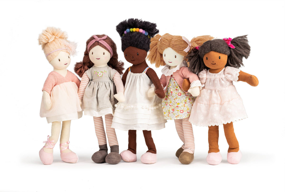 ThreadBear Marty Rag Doll - dressable rag doll 35cm