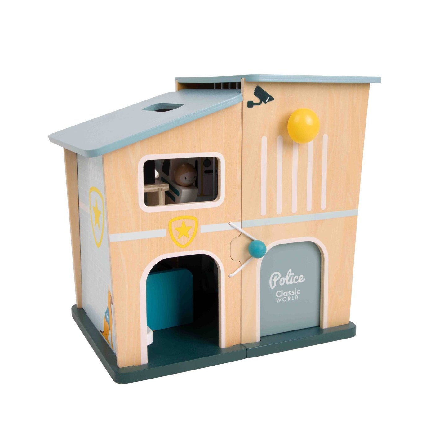 Classic World Police Station - Rose and Friends