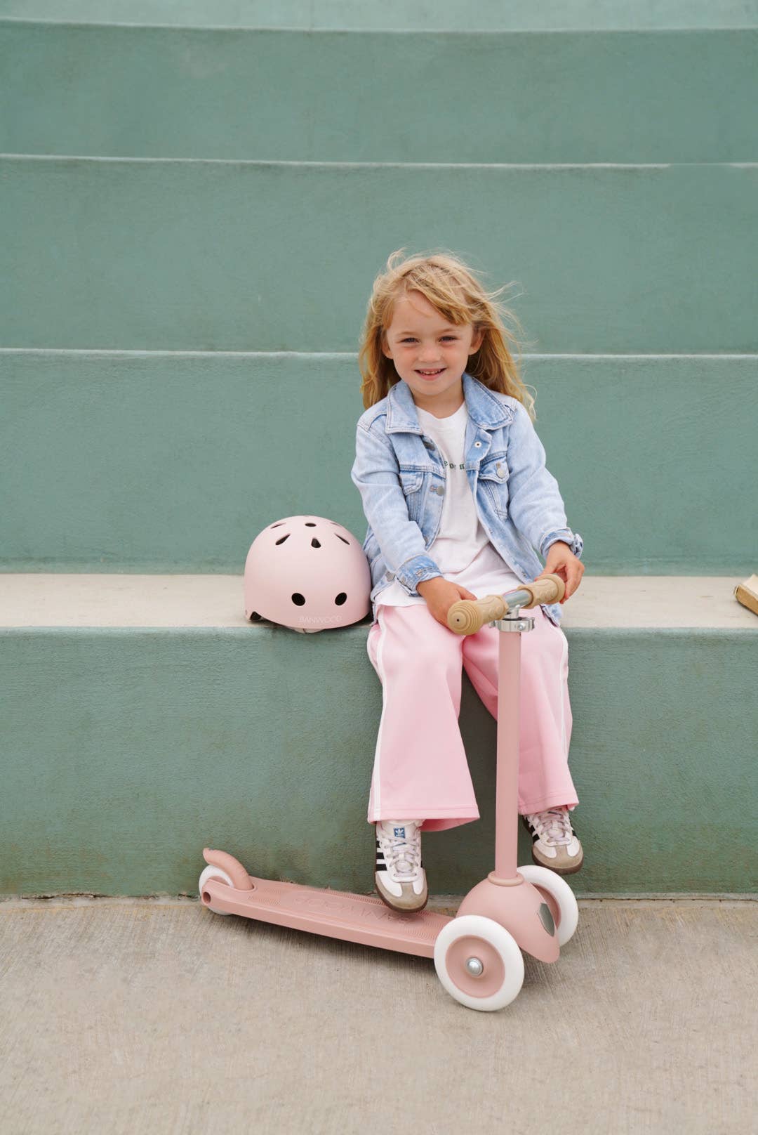 BANWOOD ECO SCOOTER - DUSTY ROSE - Rose and Friends