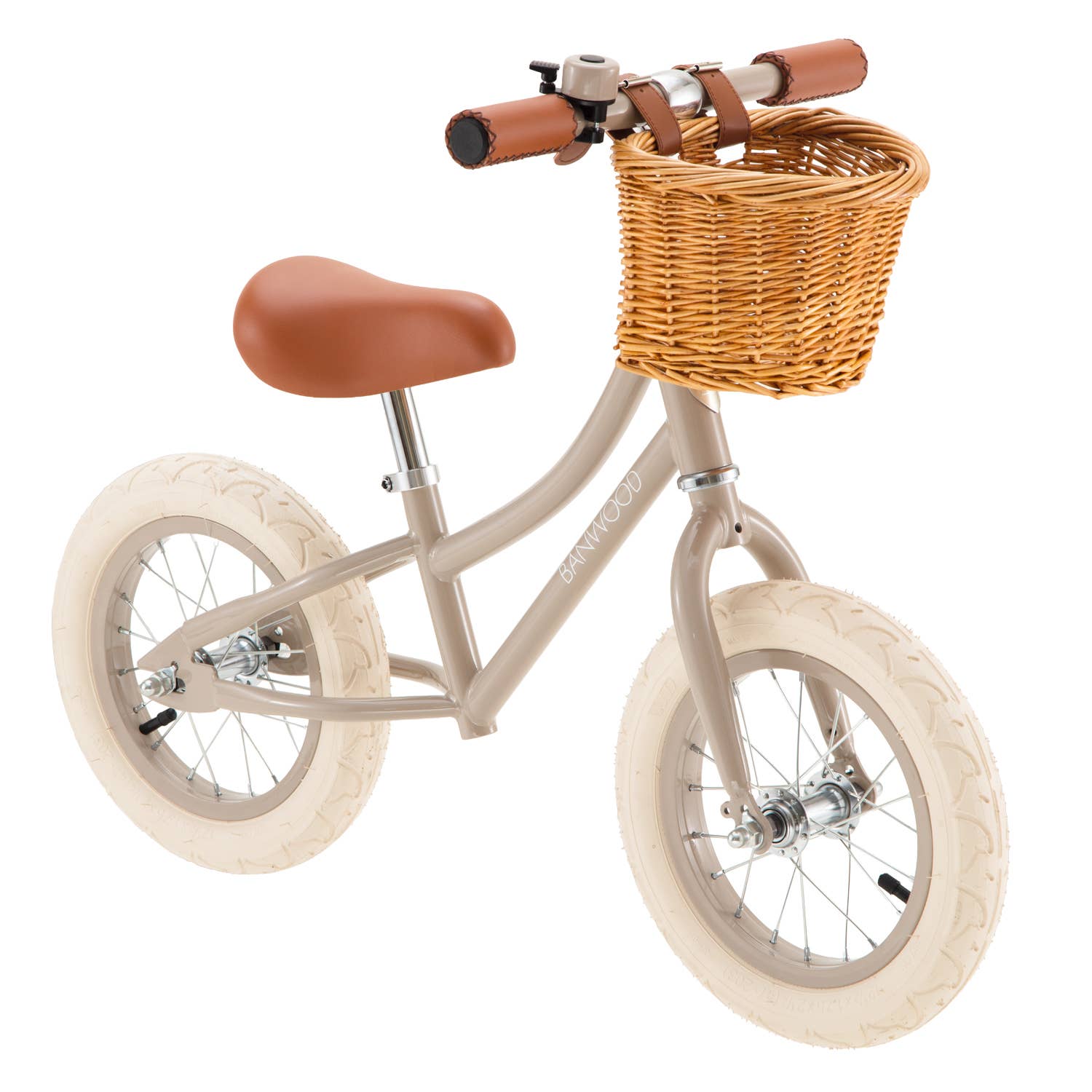 BANWOOD BALANCE BIKE FIRST GO VINTAGE - BEIGE - Rose and Friends