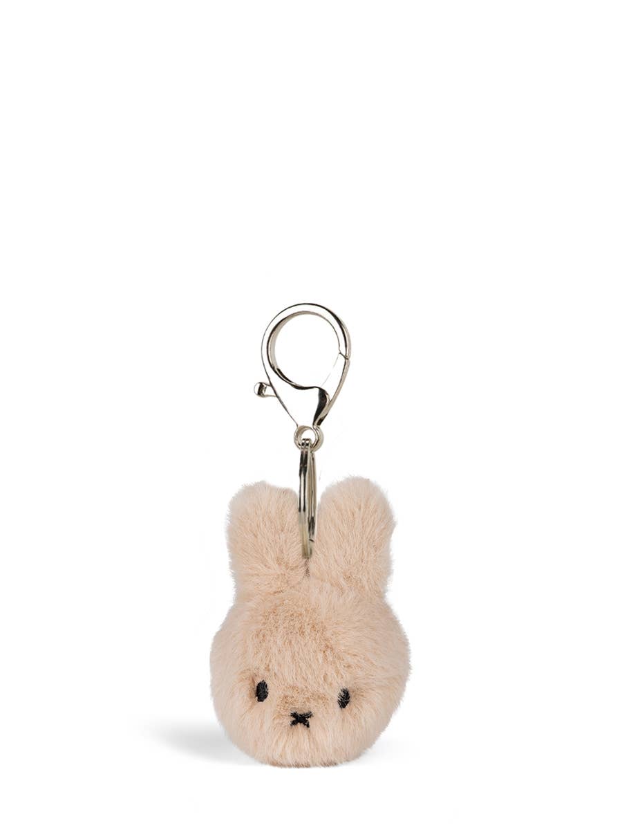 Bon Ton Toys Miffy Fuzzy ECO Keychain Beige - 8 cm - Rose and Friends