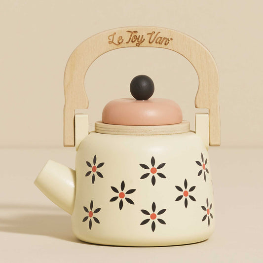 Vintage Kettle - Rose and Friends