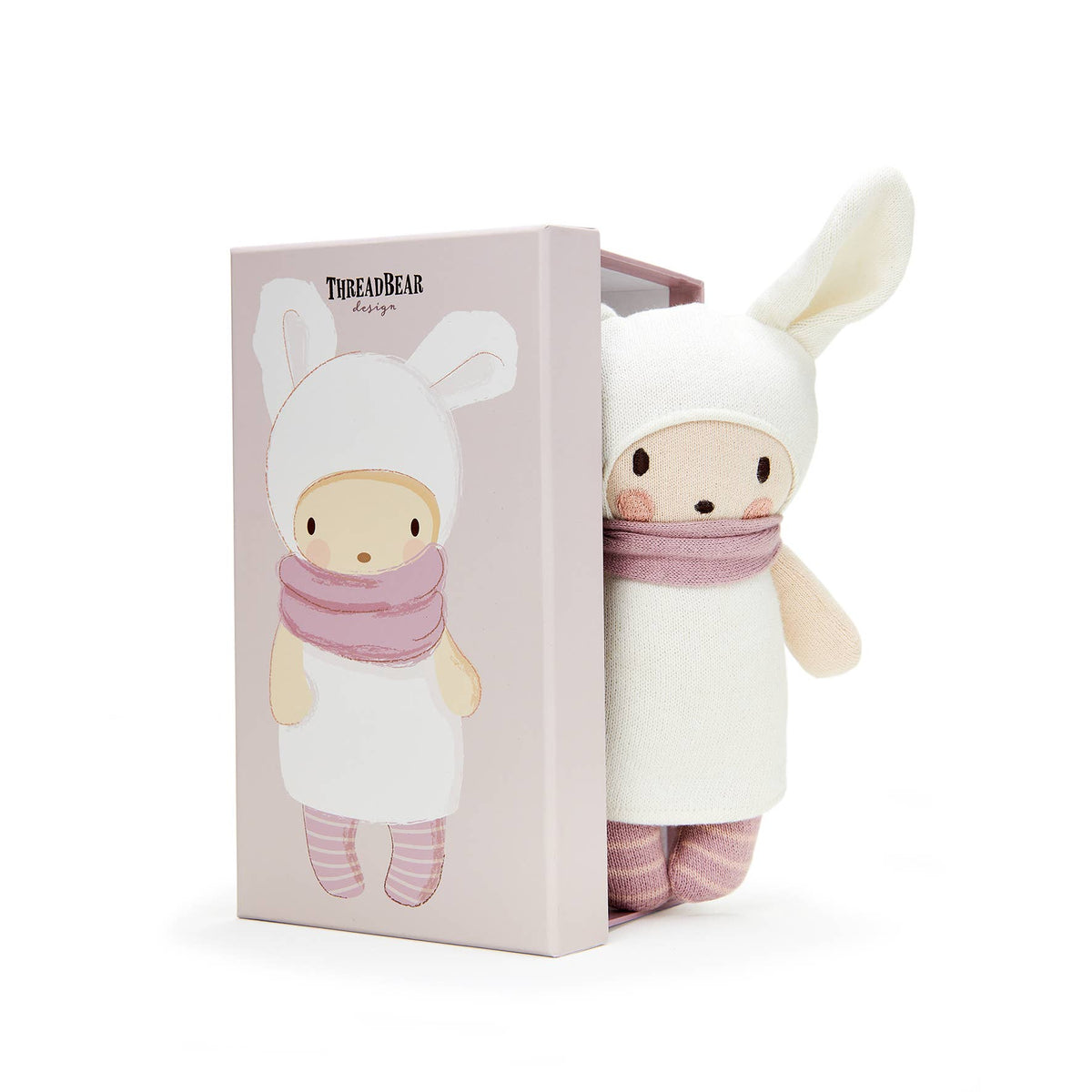 ThreadBear Baby Baba - Knitted Soft Doll 24cm