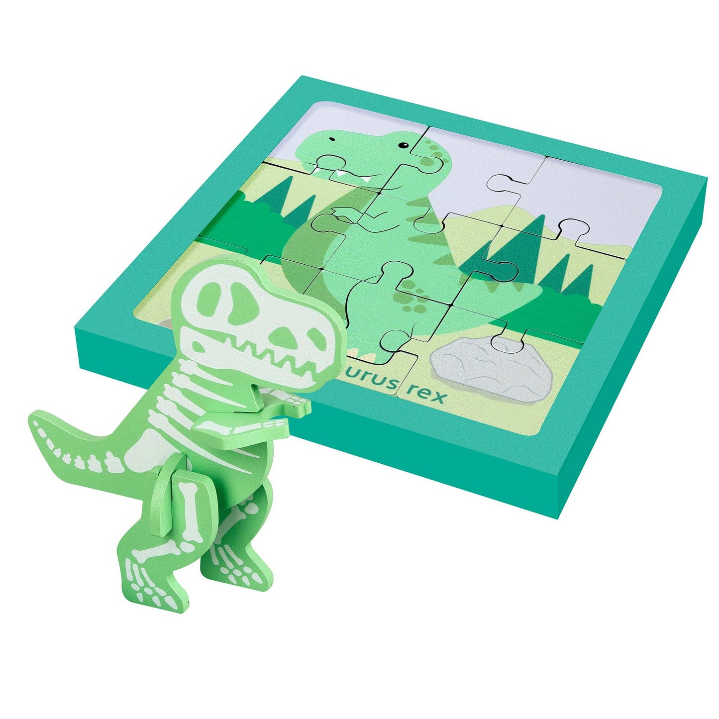 T-Rex Dig - 3D Model & Puzzle