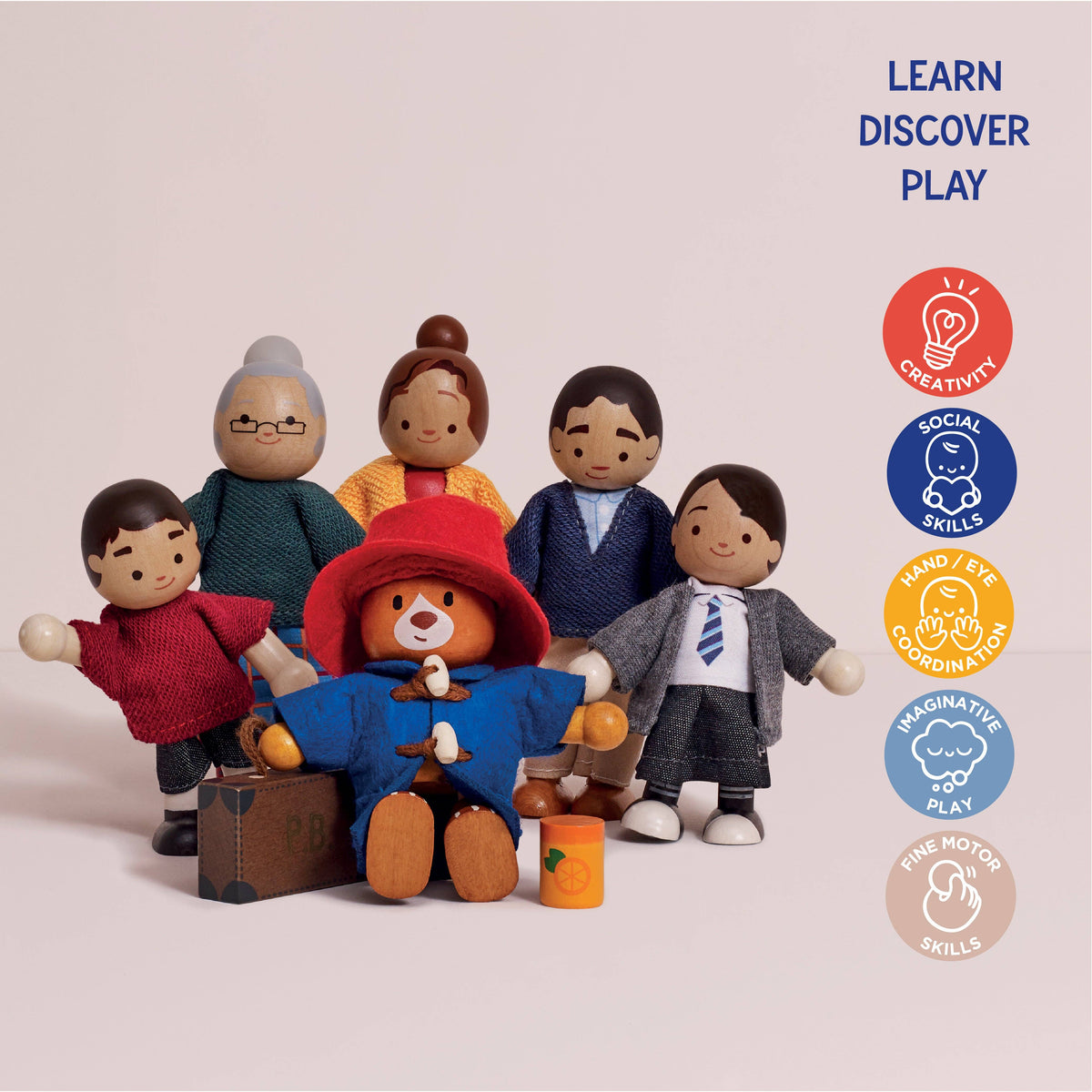 Paddington™ Figure & Family - Rose and Friends